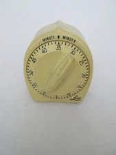 Lux Minute Minder Kitchen Cooking Timer - Rocket Knob Vintage - CP2428 - Working
