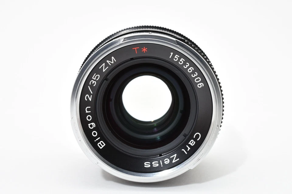 [MINT w/ Hood] Carl Zeiss Biogon 35mm F2 ZM T* Silver Lens Leica M From JAPAN - Image 3 of 4