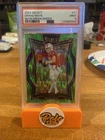 2024 Panini Select - Concourse Drake Maye #27 Neon Green Shock Prizm /599 (RC)