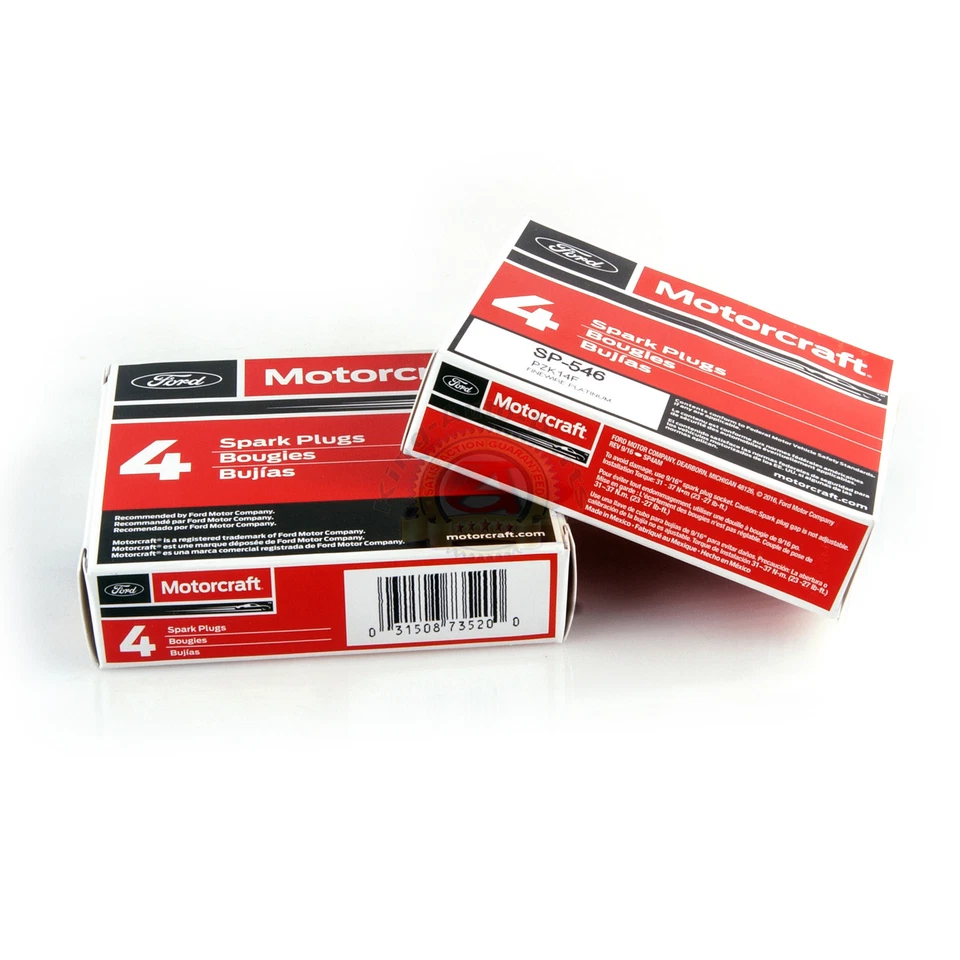 8pc High Performance Red Ignition Coils and Motorcraft Spark Plug for Ford F-150 - Image 3 of 4