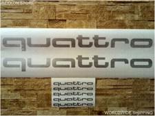 Quattro Die Cut High Cast Vinyl Decals Stickers