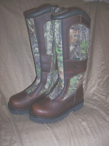 Womens 6.5 Snake Boots Snake Proof Boots Camo Boots Waterproof Camo Hunting Boot