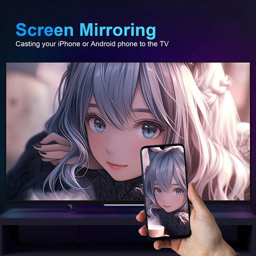 4K HD Dual WIFI TV Box Android 13 TV Stick Streaming Media Player 2.4G+5G - Picture 12 of 23