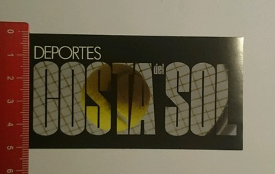 Aufkleber/Sticker: Deportes Costa del Sol (27081634)