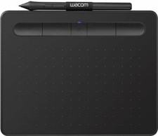 Wacom CTL4100WLK0 Intuos Wireless Graphic Tablet, 7.9" x 6.3", Black