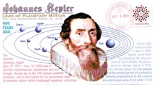 COVERSCAPE computer designed 400th anniversary Kepler's planetary motion cover