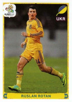 PANINI FUßBALL UEFA EM EURO 2012 POLEN/UKRAINE Panini sticker European Football Championship Euro 2012 no. 423: Ruslan Rotan Ukrajina image new product