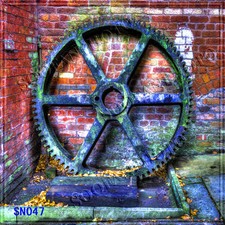 Brick 10'x10' Computer-painted CP Season Scenic background backdrop SN047B881