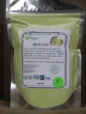 BROCCOLI powder 8oz - 1/2 lb , gluten free, non-GMO PAJE , awesome healthy benef