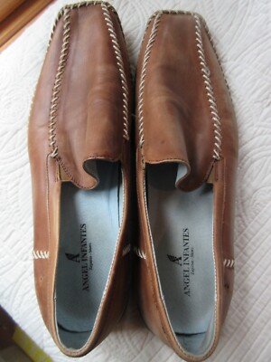 ANGEL INFANTES ZAPATOS LEATHER SHOES SIZE 10 EU 43 SPAIN  display picture 3