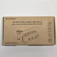 EUGIZMO Car Cigarette Lighter Charging Adapter HC67AD