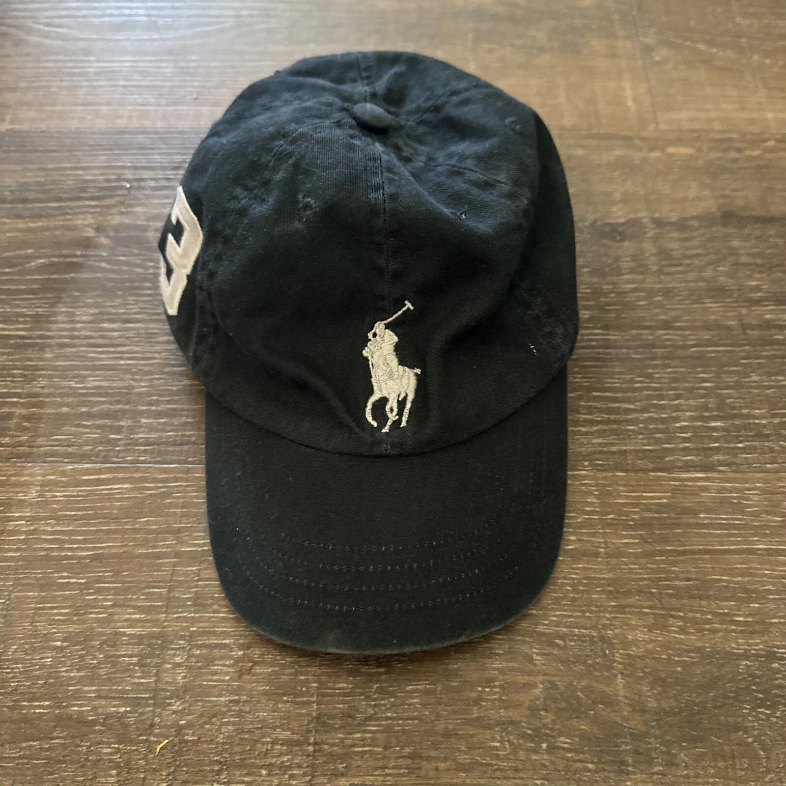 Polo Ralph Lauren Big Pony Adjustable Cotton Chino Baseball Cap Kids Size 2T-4T