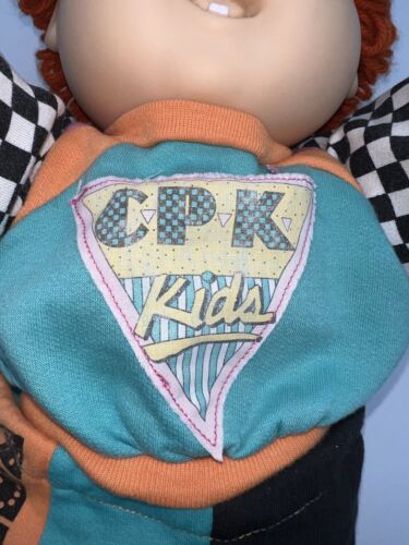 CABBAGE PATCH KIDS Vintage First Edition 1990 Boy Original Outfit CPK Kids Shoes - Picture 9 of 12