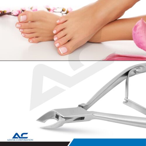 Azataek Nail Cutter Nipper Clipper Manicure Stainless Tool Pedicure Care 11.5cm - Picture 7 of 8