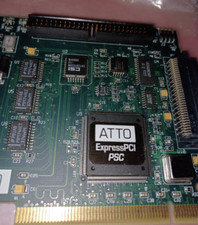 ATTO Express PCI PSC adapter 830-2S08 SCSI CONTROLLER ADAPTER CARD 68  50 PIN
