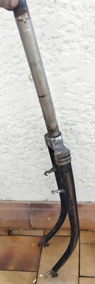 Fourche Vélo Ancienne RESISTA – Années 1920 – Pivot 24,5 Cm – Roue 650 – Acier