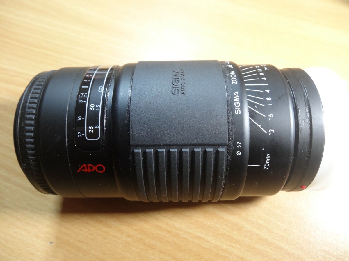 Sigma AF 70-210mm APO f3.5-4.5 Lens - for Sony Alpha Tidy | eBay