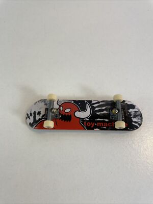 Toy Machine Tech Deck Skateboard Red Monster with Toy Machine Fingerboard