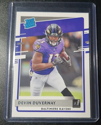 Devin Duvernay - Donruss Football 2020 - Baltimore Ravens - Rated Rookie - RC
