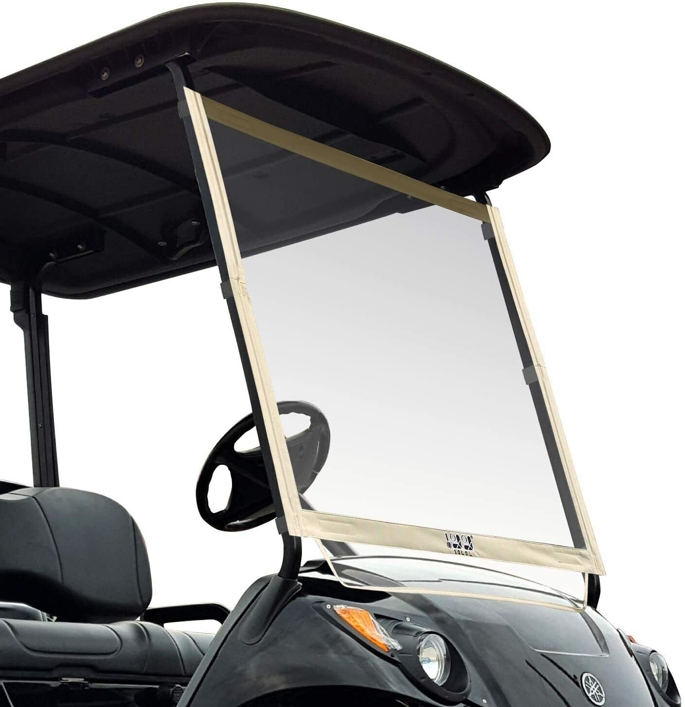 10L0L Foldable Clear Golf Cart Windshield for Yamaha G29 Drive 2