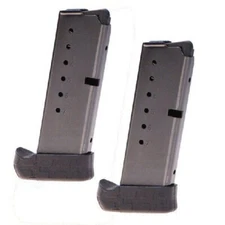 2-PACK Kel-Tec PF9 9mm 8rd Blue Extended Finger Rest Factory Magazine