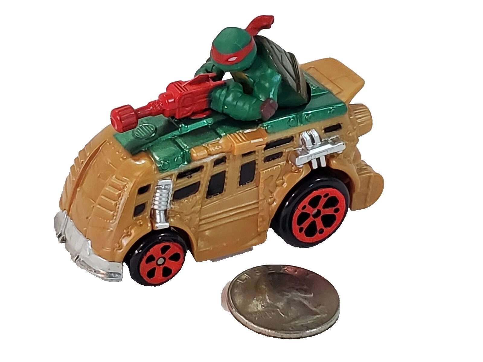 Playmates Toys 忍者神龟变种时代 1:64 比例压铸玩具车