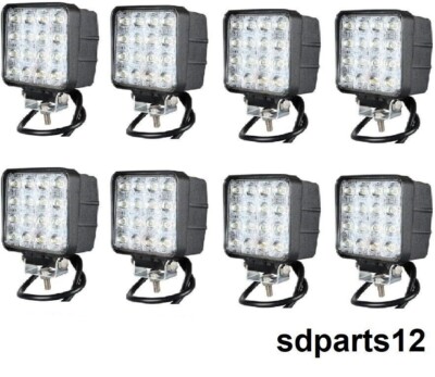 10x Faro Da Lavoro LED 18W Linea Lunga Fari Led 12V 24V Fari Di Profondita Impermeabile Ip67 Luci Di Lavoro Fuoristrada Moto Auto Suv 87410039 - Foto 11