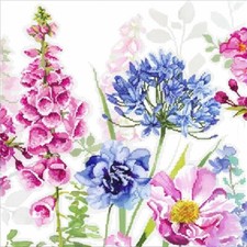 Full Bead Embroidery Kit Flowers DIY Beaded needlepoint Tela Artis