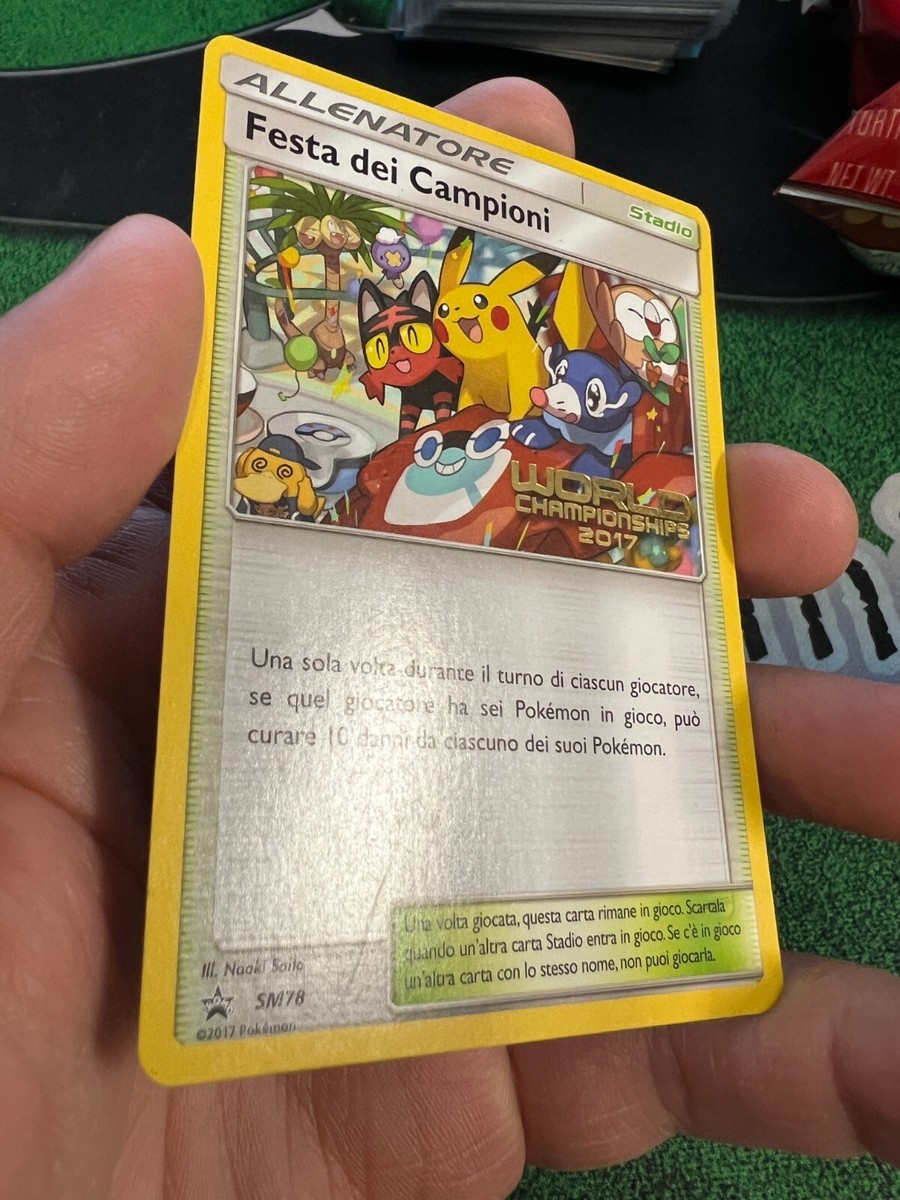 Pokemon COMPLETE SET of Champions Festival SM78 World Champs 2017