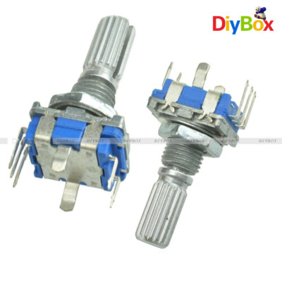 1/2/5PCS Rotary encoder with switch EC11 Audio digital potentiometer 20mm handle