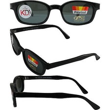 X KD Original KD's POLARIZED GREY Sunglasses Motorcycle Glasses With Pouch 1019