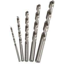 M35 HSS-Co 5 Cobalt High Speed Steel Metric Twist Drill Bit Set with Metal Case