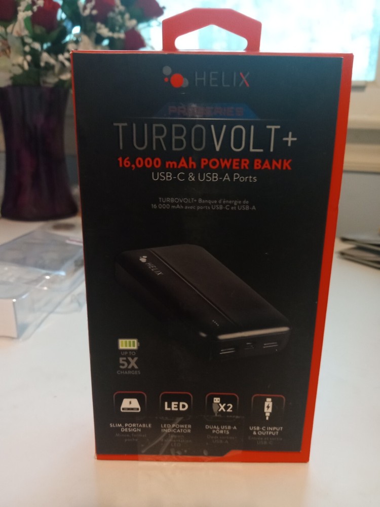 Helix TurboVolt+ 16000mAh Power Bank