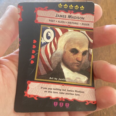 James Madison Xenophile Misprint/Miscut NFC MTG Token