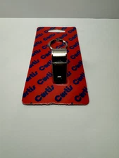 *CURTIS*RT69122 Metal Police /Security/Ref/ Whistle Nickel w/split ring (New)