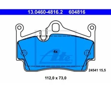 Brake pad set, disc brake ATE 13.0460-4816.2