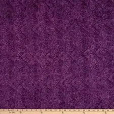 Funky 70's Purple vine 44" batik by Island Batiks, 112014490, cotton