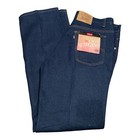 Vintage Levi's 517 Men's 38x35 Red Tab Boot Cut Flex Denim Blue Jeans Flare