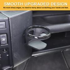 Co-pilot Dashboard Water Cup Holder Beverage For 04-19 Land Rover Defender