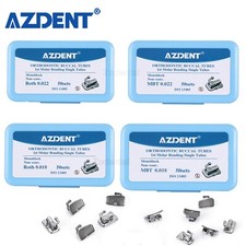 AZDENT Tubos bucales de monobloque ortodoncia dental MBT/Roth 022 1er molar U1L1