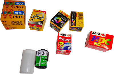 Film 35 mm Farbfilm SWFilm KODAK AGFA FUJI  Konica NEU