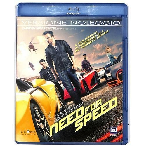 Need for speed - Scott Waugh ( Bluray) Nuovo - bollino per il noleggio
