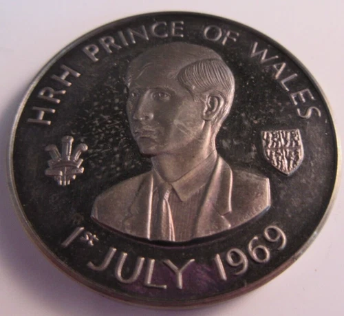 HRH PRINCE OF WALES HALLMARKED BRITANNIA SILVER .958 WITH IMMPRESSIVE TONE & BOX