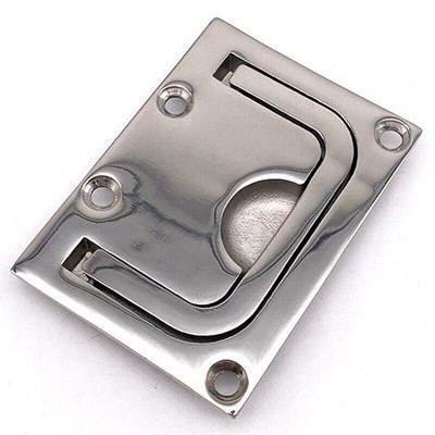 316 Edelstahl Marine Segelboot Luke Flush Lift Ringgriff Rostfrei DE