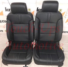 2014-2018 Chevrolet Silverado Crew Cab Lt Katzkin Black Leather Seats Design