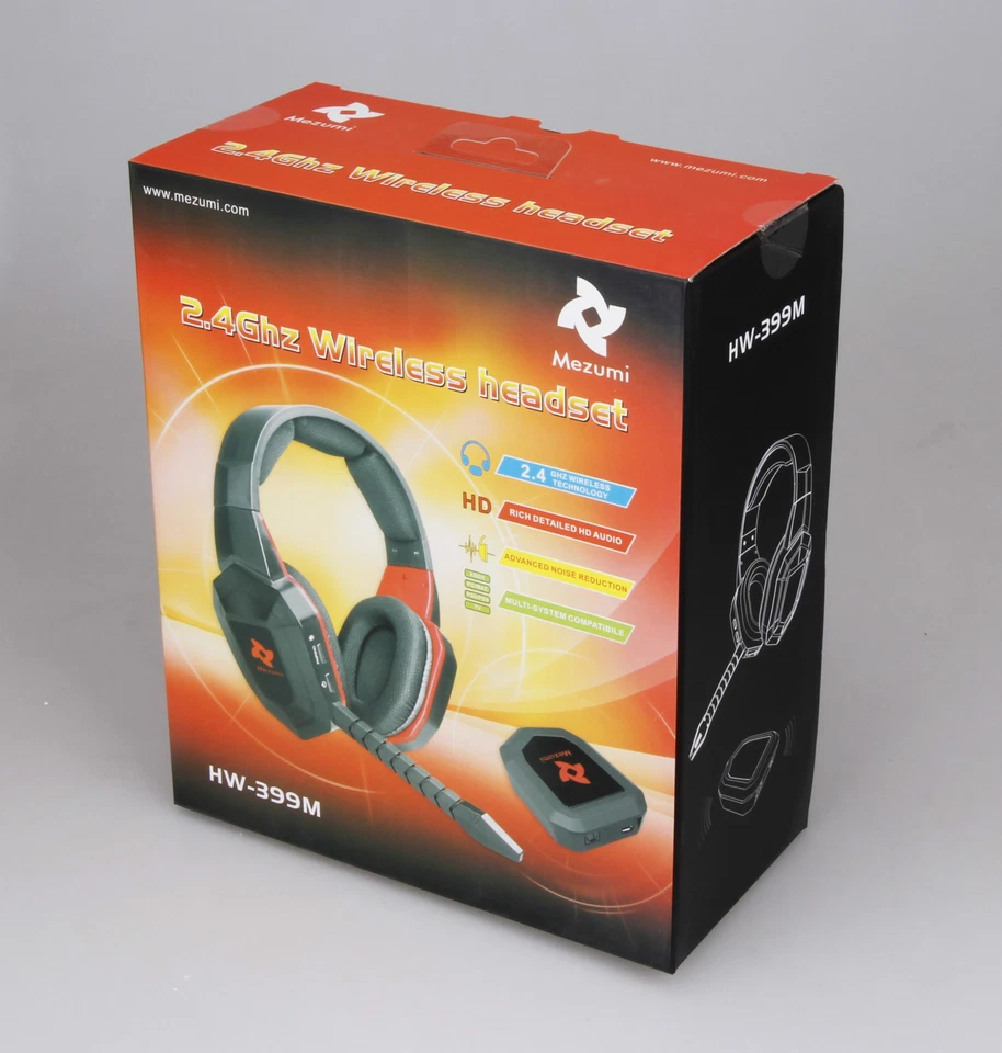 Universal Wireless Gaming Stereo Headset PS3 XBOX 360 PC XBOX ONE AUSTRALIA NEW - Image 2 of 4
