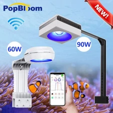 PopBloom WiFi Reef LED Aquarium Light for Marine Aquarium Saltwater Coral Tank