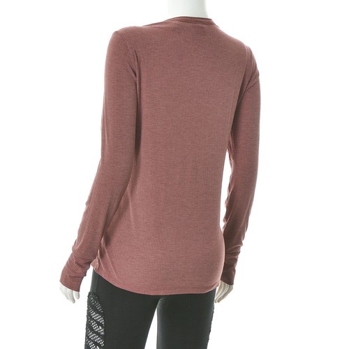 G-Star Raw Women's T-shirt Long Sleeve Two-Button Henley Neck Top Size Large L - Picture 3 of 8