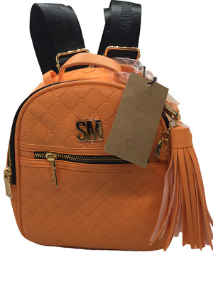 Steve Madden BBLOGO Colorful Mini Backpack Purse Steve Madden BBLogo Colorful Mini Backpack Purse W Tassel  main image 3