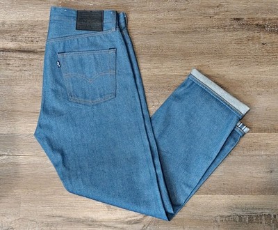 Levi's Made & Crafted 1980s 501 Organic Selvedge Denim Jeans Size 34 X 30 